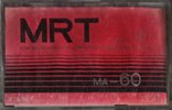 Compact Cassette MRT MA 60 Type I Normal China
