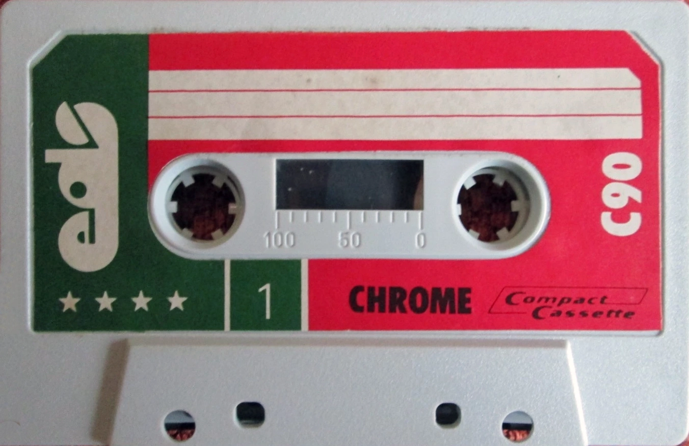 Compact Cassette eds 90 Type II Chrome France