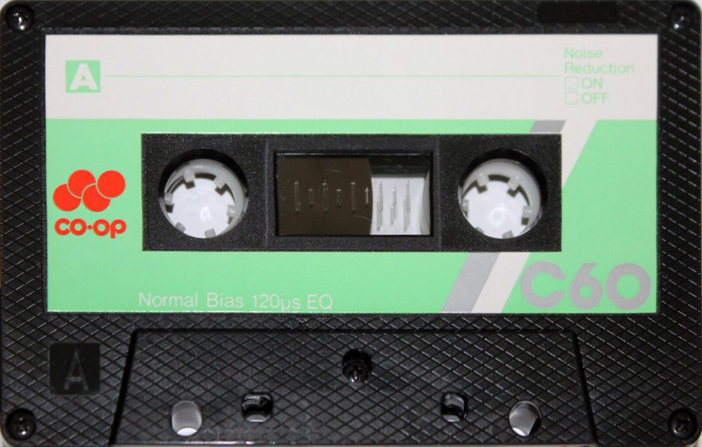 Compact Cassette CO-OP Music only 60 Type I Normal 1987 Japan