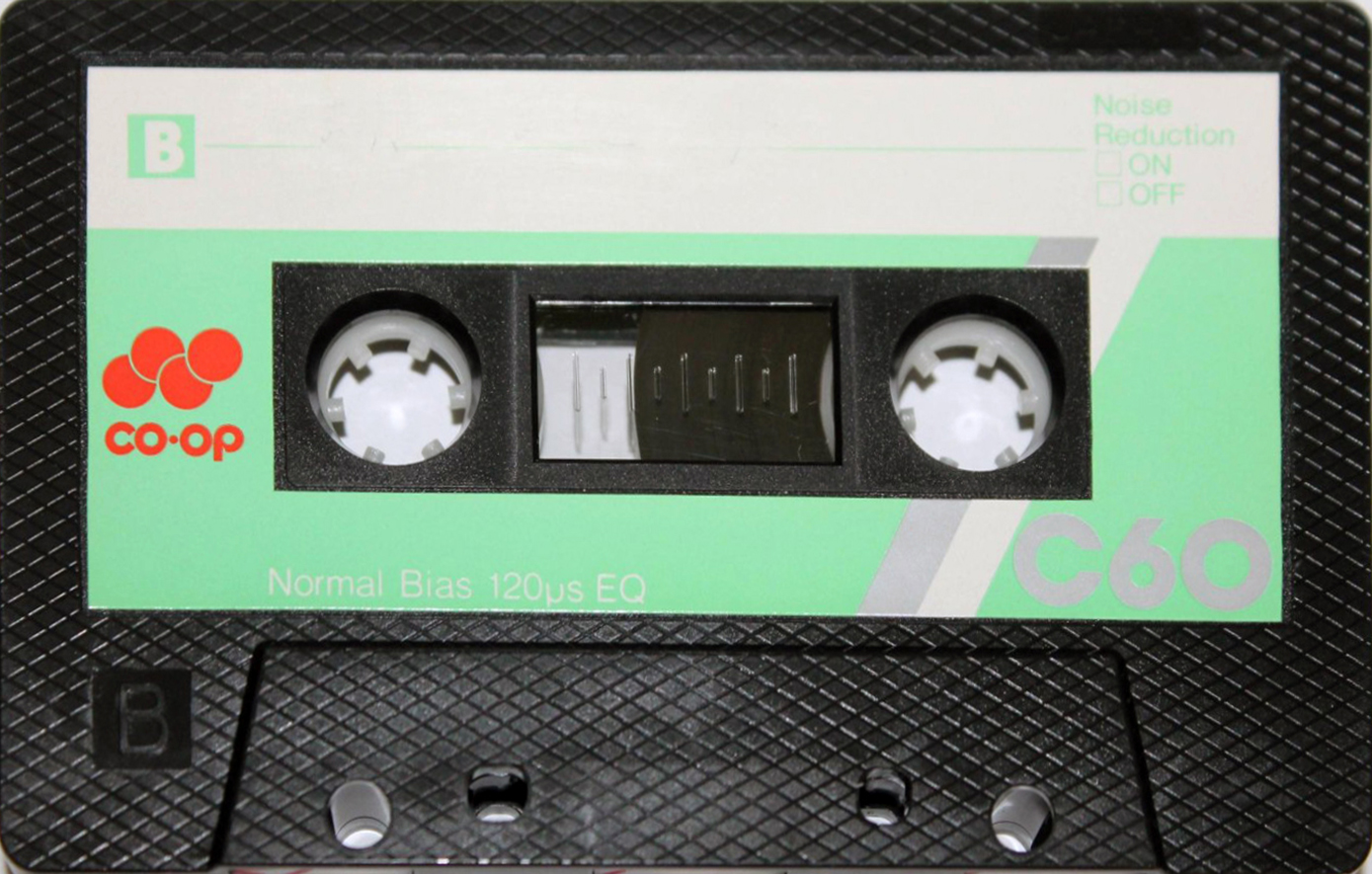 Compact Cassette CO-OP Music only 60 Type I Normal 1987 Japan