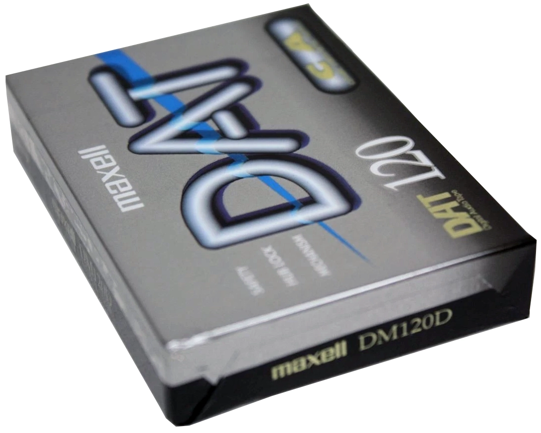Digital Audio Tape Maxell 120 Type IV Metal 1993 Japan