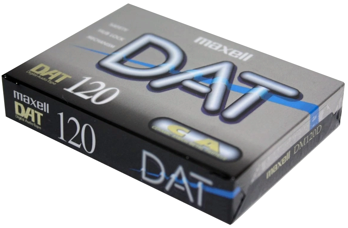 Digital Audio Tape Maxell 120 Type IV Metal 1993 Japan