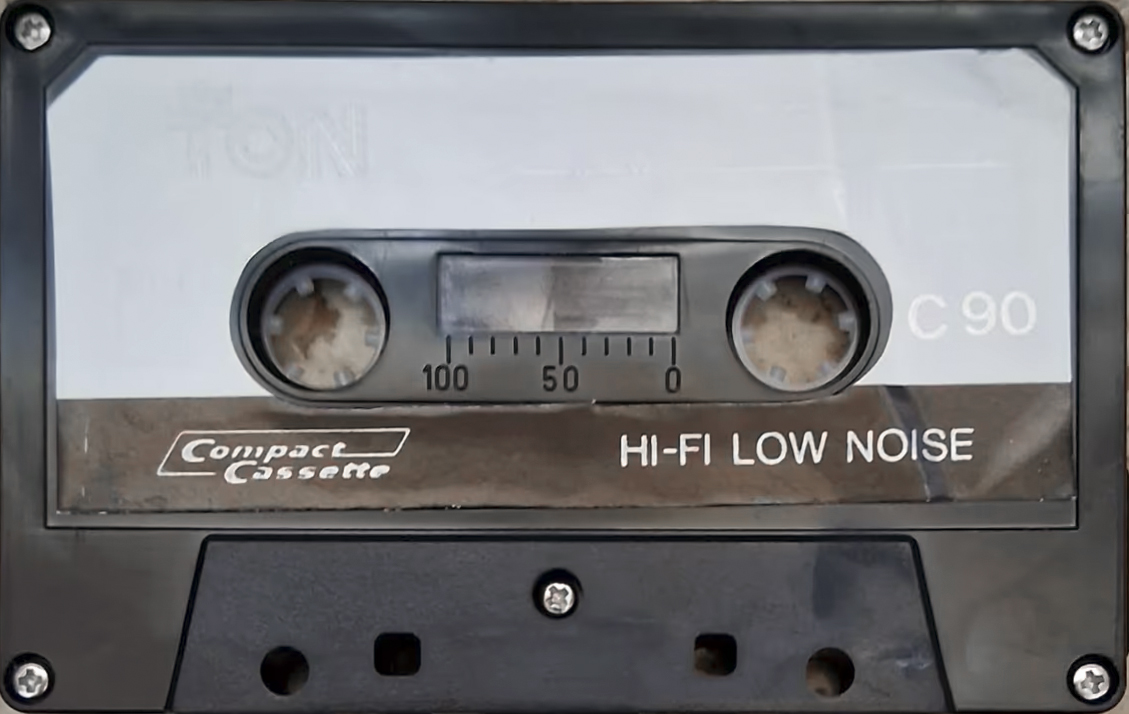 Compact Cassette Via Ton 90 Type I Normal Unknown Country