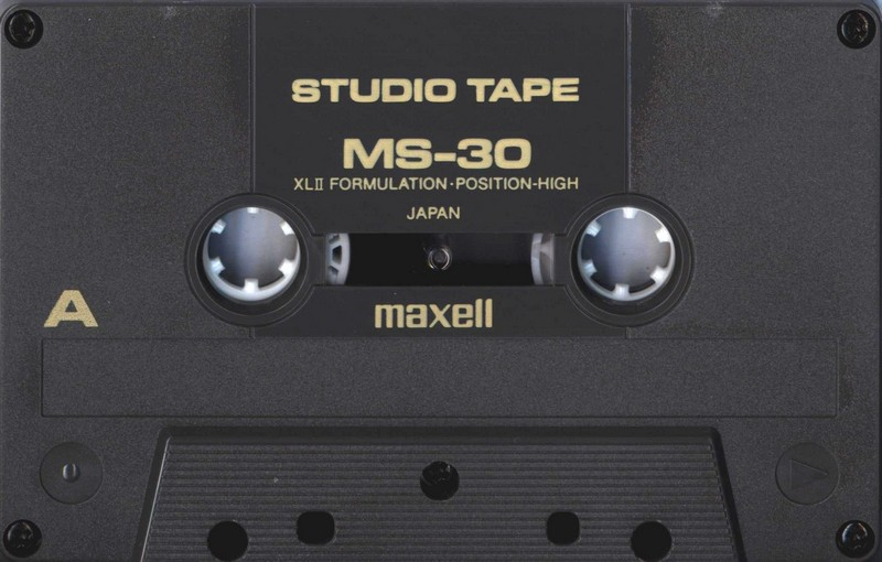 Compact Cassette: Maxell / Hitachi Maxell - Studio Tape MS 30