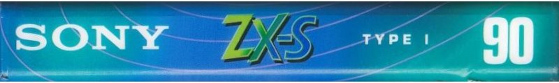 Compact Cassette Sony ZX-S 90 "C-90ZXS" Type I Normal North America