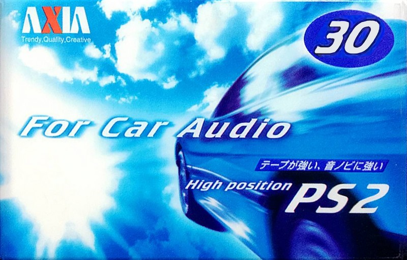 Compact Cassette AXIA PS-II / PS-2 30 "PS2L 30" Type II Chrome 2000 Japan