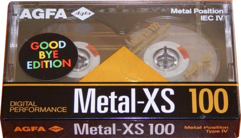 Compact Cassette: Unknown AGFA - Metal-XS 100