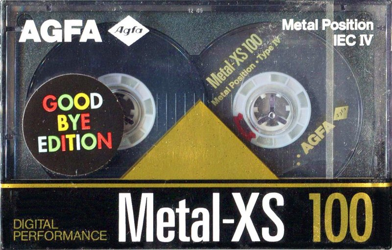 Compact Cassette: Unknown AGFA - Metal-XS 100