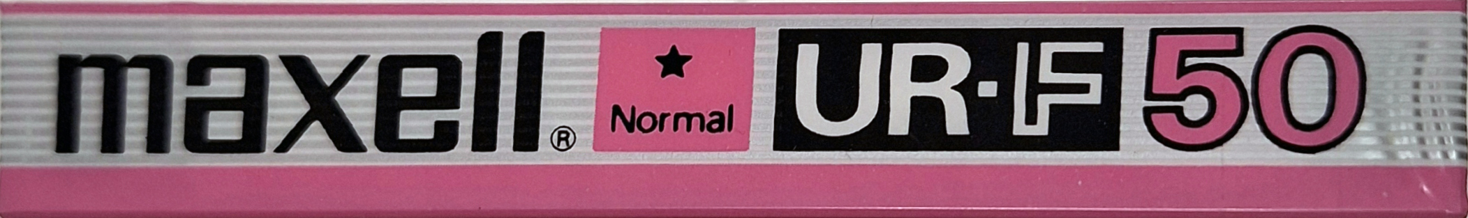 Compact Cassette Maxell UR-F 50 Type I Normal 1985 Japan