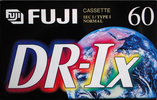 Compact Cassette Fuji DR-Ix 60 Type I Normal 1995 Europe