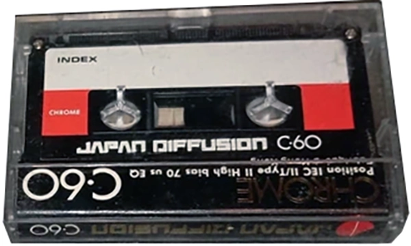 Compact Cassette Japan Diffusion 60 Type II Chrome Unknown Country