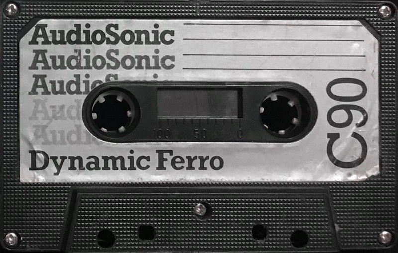 Compact Cassette Audio Sonic 90 Type I Normal Hong Kong