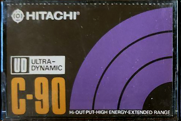 Compact Cassette Hitachi UD 90 Type I Normal 1974 Japan