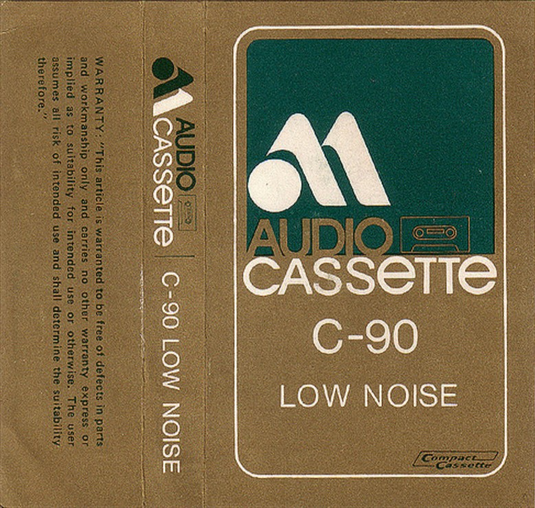 Compact Cassette:  Audio Magnetics -  90