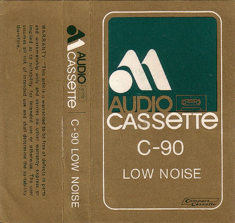 Compact Cassette Audio Magnetics 90 Type I Normal 1970 Europe