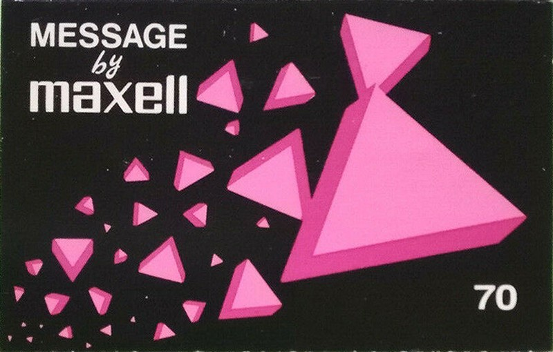 Compact Cassette: Maxell / Hitachi Maxell - Message 70