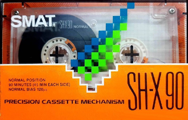 Compact Cassette Smat SH X 90 Type I Normal 1989 South Korea