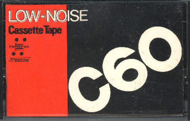 Compact Cassette Homeros 60 Type I Normal 1976 Japan