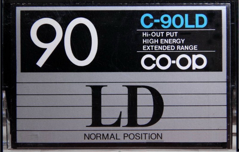 Compact Cassette CO-OP LD 90 Type I Normal 1978 Japan
