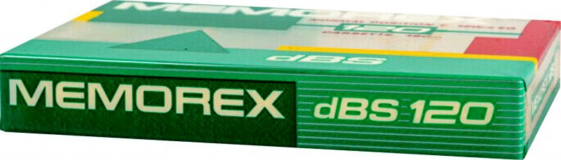 Compact Cassette Memorex dBS 120 Type I Normal 1989 North America