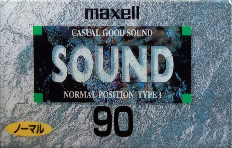 Compact Cassette Maxell Sound 90 "SD-90" Type I Normal 1999 Japan