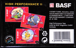 Compact Cassette BASF High Performance II 90 "Looney Tunes Edition I" Type II Chrome 1995 Europe