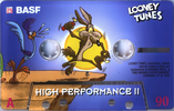 Compact Cassette BASF High Performance II 90 "Looney Tunes Edition I" Type II Chrome 1995 Europe