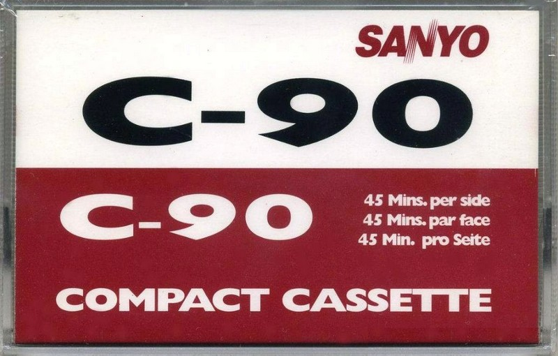 Compact Cassette:  Sanyo -  90