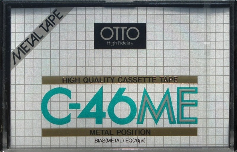 Compact Cassette OTTO ME 46 Type IV Metal Japan
