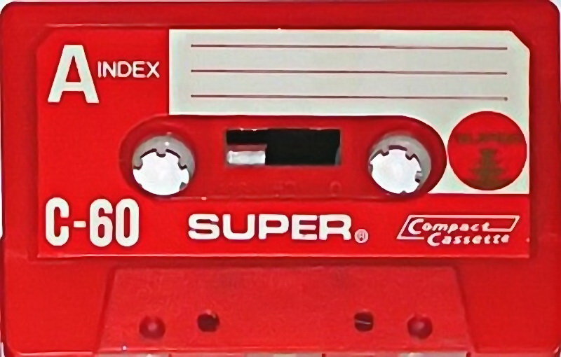 Compact Cassette Super 60 Type I Normal Hong Kong