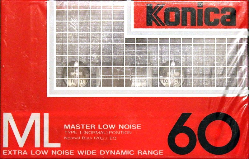 Compact Cassette:  Konica - ML 60