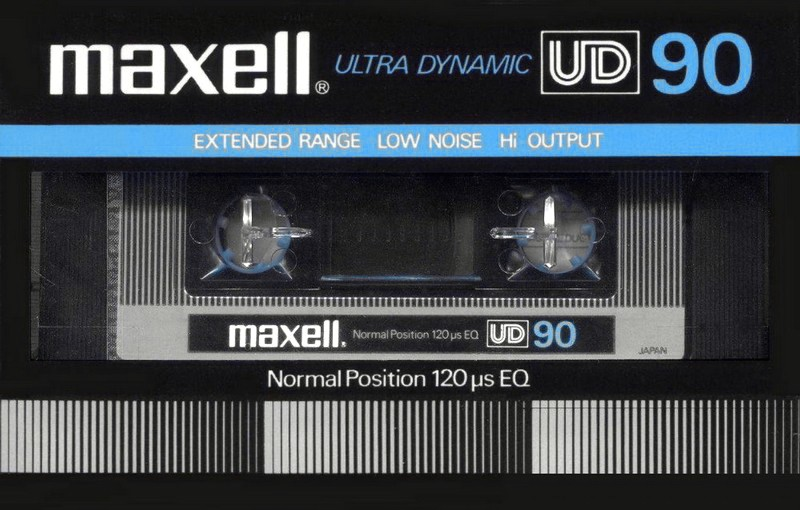 Compact Cassette Maxell UD 90 Type I Normal 1980 Japan