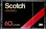 Compact Cassette Scotch Master I 60 Type I Normal 1982 USA