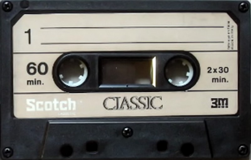 Compact Cassette: 3M Scotch - Classic 60