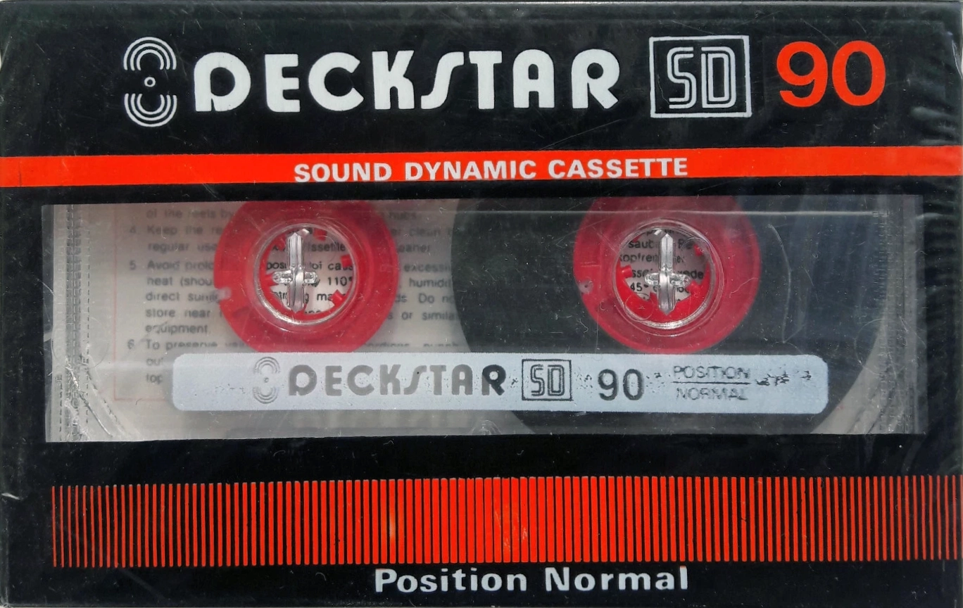 Compact Cassette Deckstar 90 "SD" Type I Normal Unknown Country