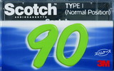 Compact Cassette Scotch 90 Type I Normal South Korea