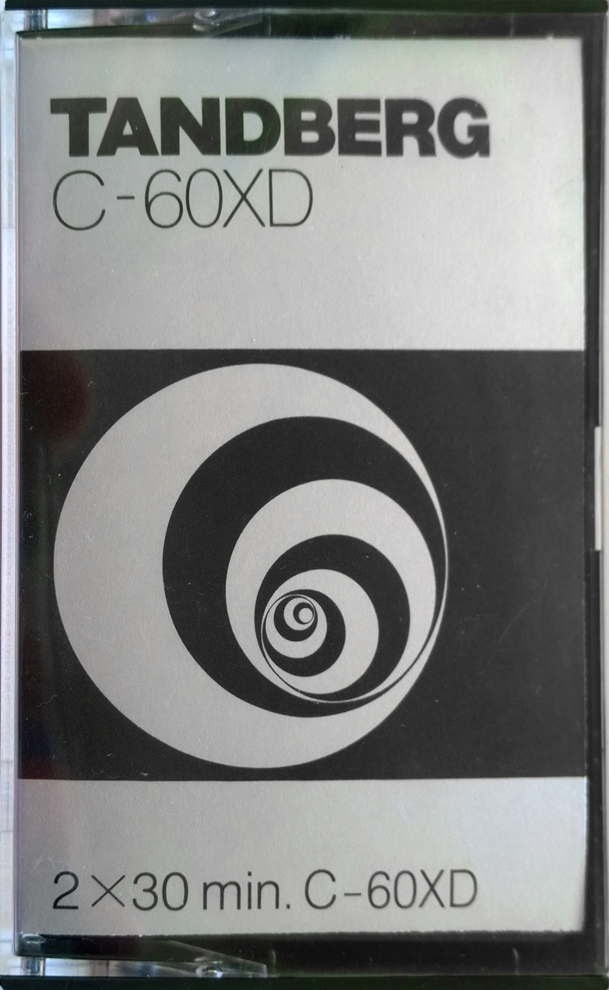 Compact Cassette Tandberg XD 60 Type I Normal 1979 Europe