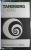 Compact Cassette Tandberg XD 60 Type I Normal 1979 Europe
