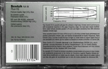 Compact Cassette Scotch XS II 90 Type II Chrome 1987 Worldwide