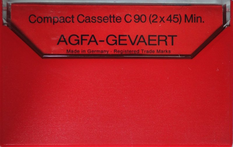 Compact Cassette AGFA 90 Type I Normal 1971 Germany