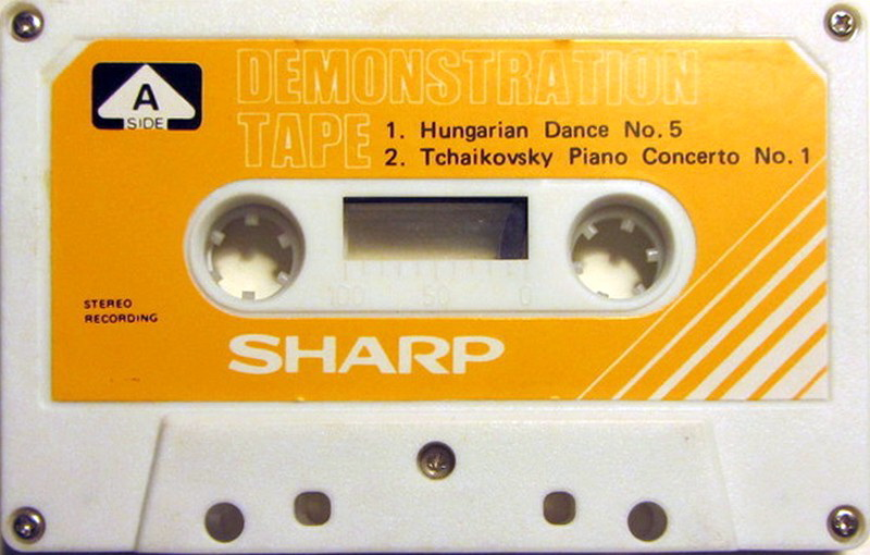 Compact Cassette:  Sharp -  