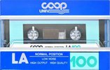 Compact Cassette CO-OP LA 100 Type I Normal 1987 Japan