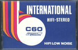 Compact Cassette International 60 Type I Normal 1978 Hong Kong