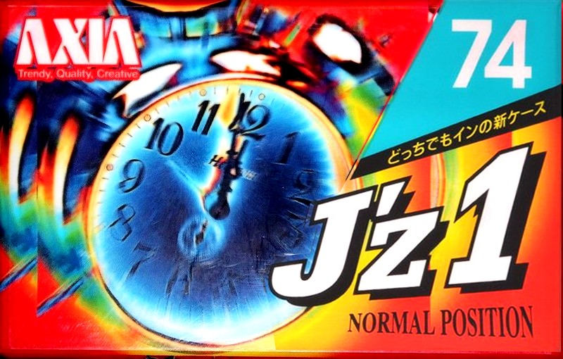 Compact Cassette AXIA J`z 1 74 "JZ1G 74" Type I Normal 1997 Japan