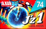 Compact Cassette AXIA J`z 1 74 "JZ1G 74" Type I Normal 1997 Japan