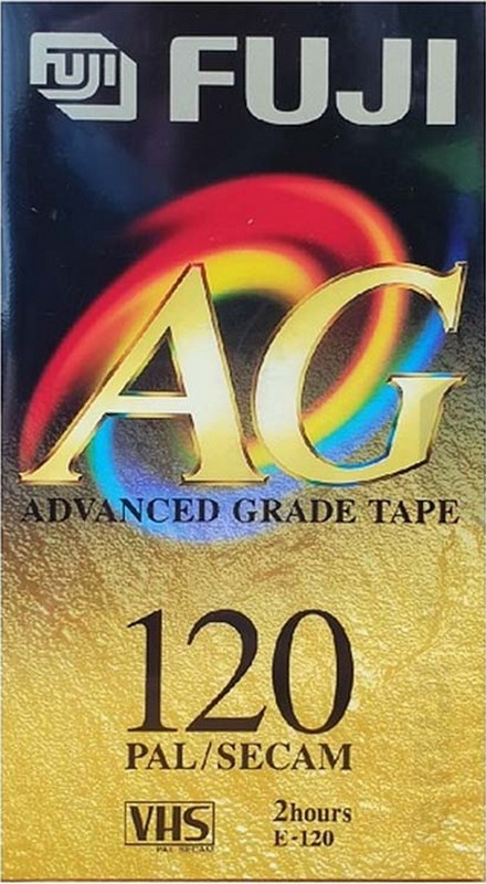 VHS, Video Home System Fuji AG 120 Type I Normal Europe