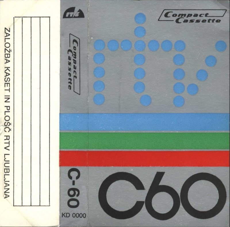 Compact Cassette RTV 60 Type I Normal Yugoslavia