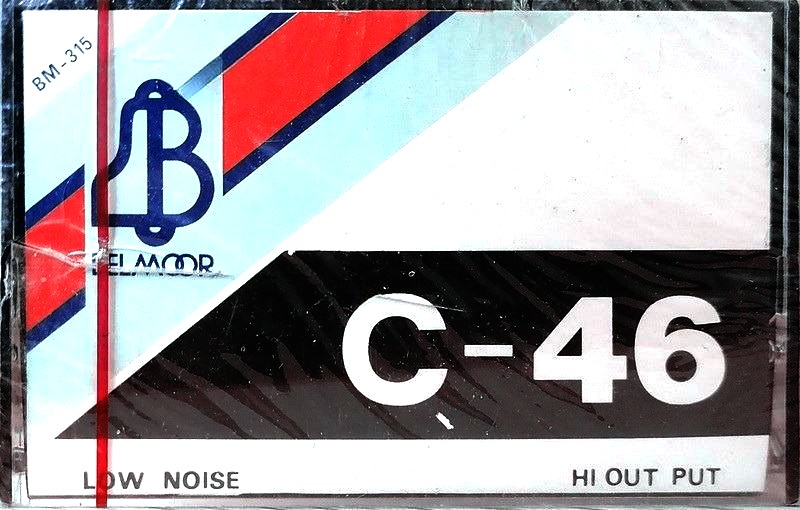 Compact Cassette Belmoor 46 Type I Normal Hong Kong