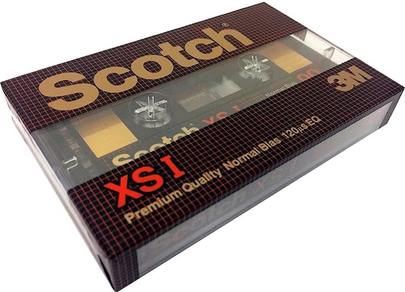 Compact Cassette Scotch XS I 90 Type I Normal 1982 Worldwide
