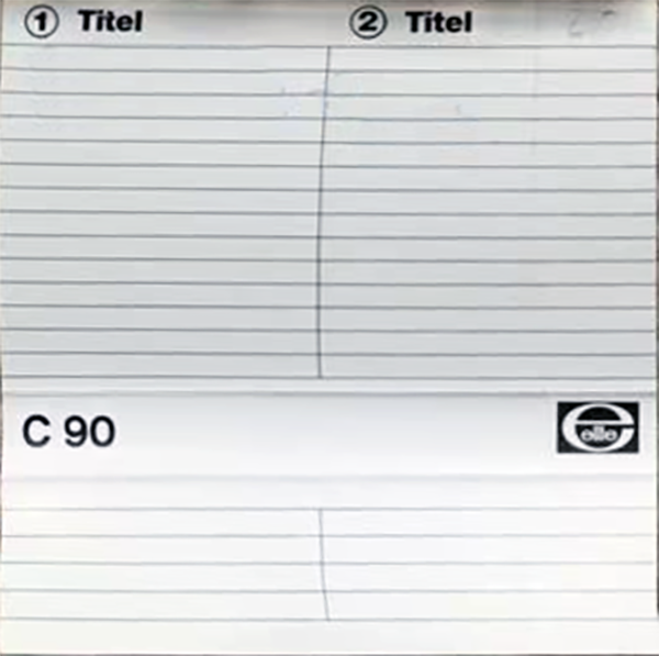 Compact Cassette Elite 90 Type II Chrome 1979 Germany